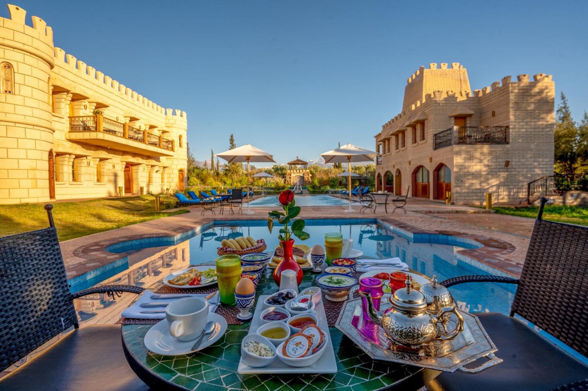 Atlas Castle Marrakech Hotell El Jem'a Ghemat Exteriör bild