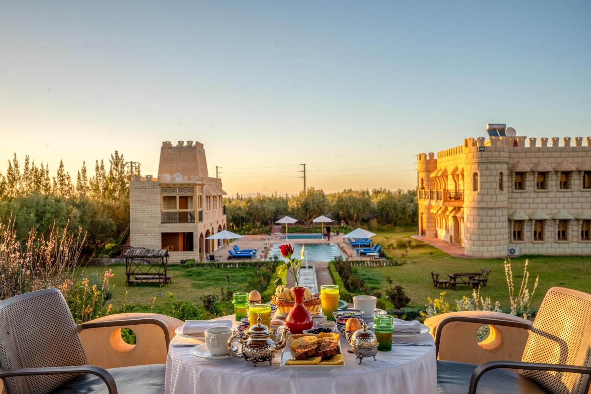 Atlas Castle Marrakech Hotell El Jem'a Ghemat Exteriör bild