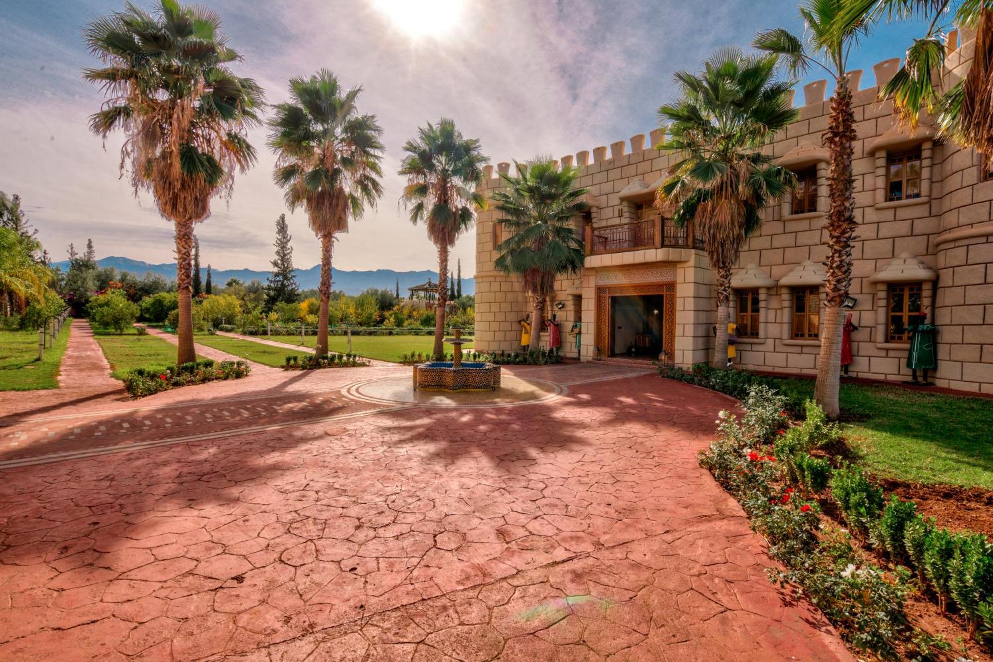 Atlas Castle Marrakech Hotell El Jem'a Ghemat Exteriör bild