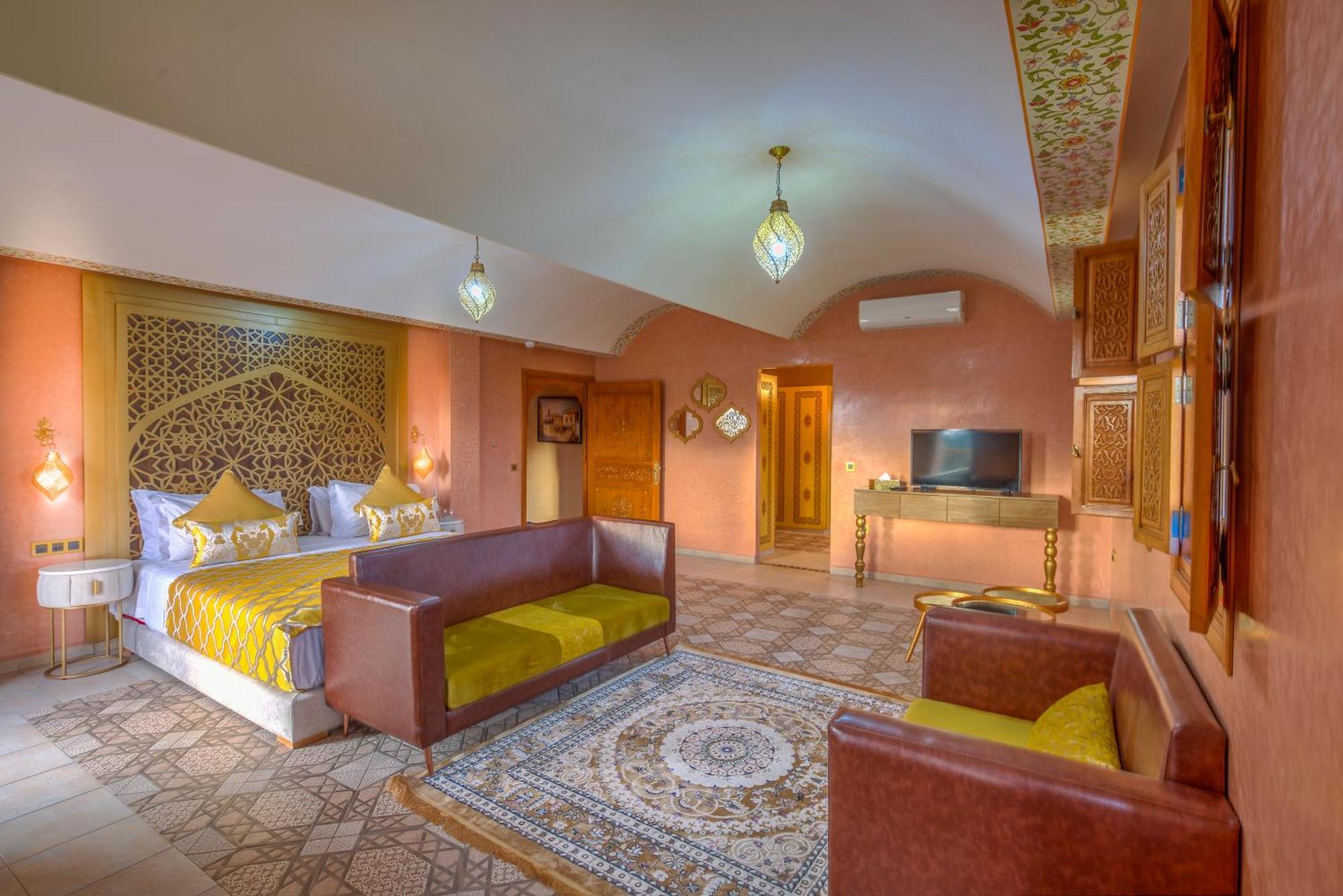 Atlas Castle Marrakech Hotell El Jem'a Ghemat Exteriör bild