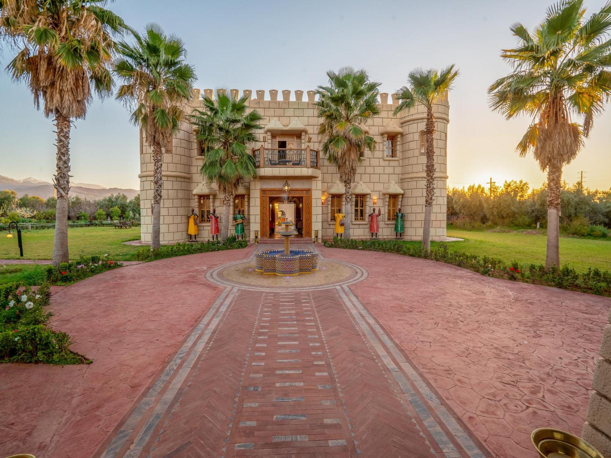 Atlas Castle Marrakech Hotell El Jem'a Ghemat Exteriör bild