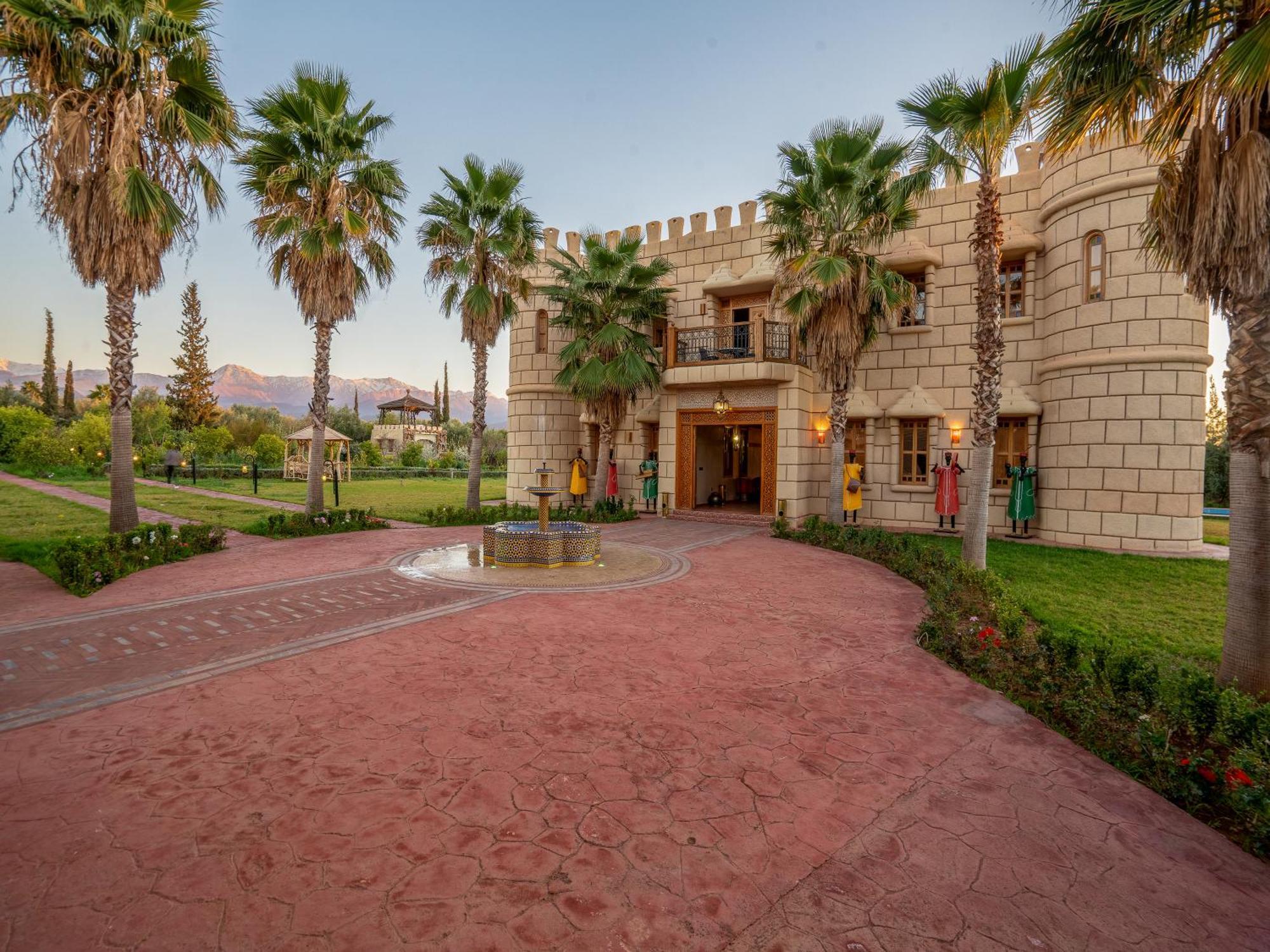Atlas Castle Marrakech Hotell El Jem'a Ghemat Exteriör bild