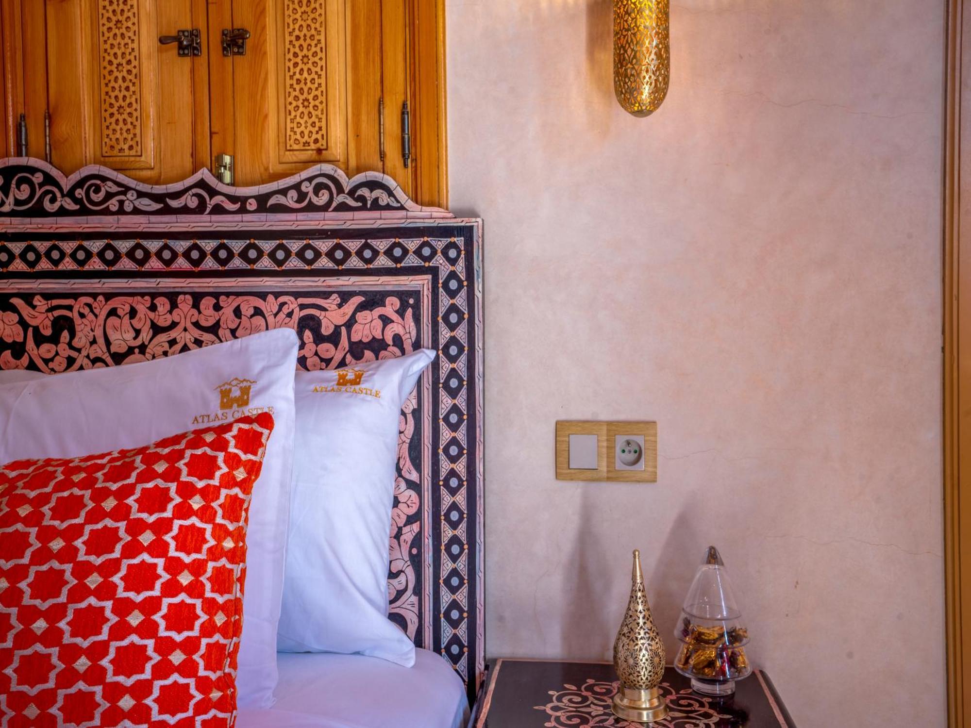 Atlas Castle Marrakech Hotell El Jem'a Ghemat Exteriör bild