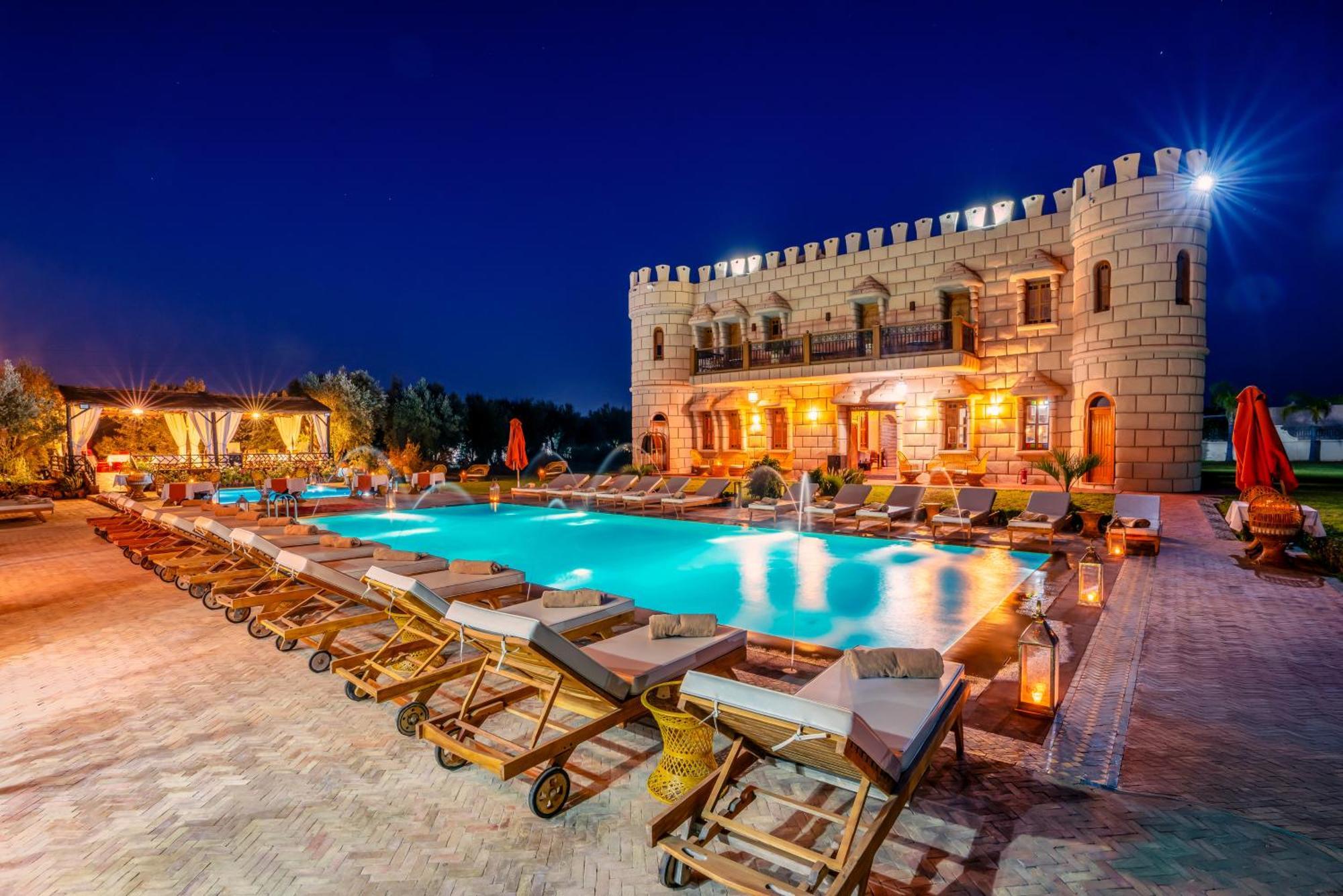 Atlas Castle Marrakech Hotell El Jem'a Ghemat Exteriör bild