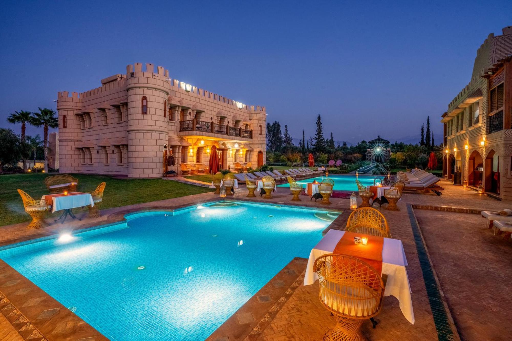Atlas Castle Marrakech Hotell El Jem'a Ghemat Exteriör bild