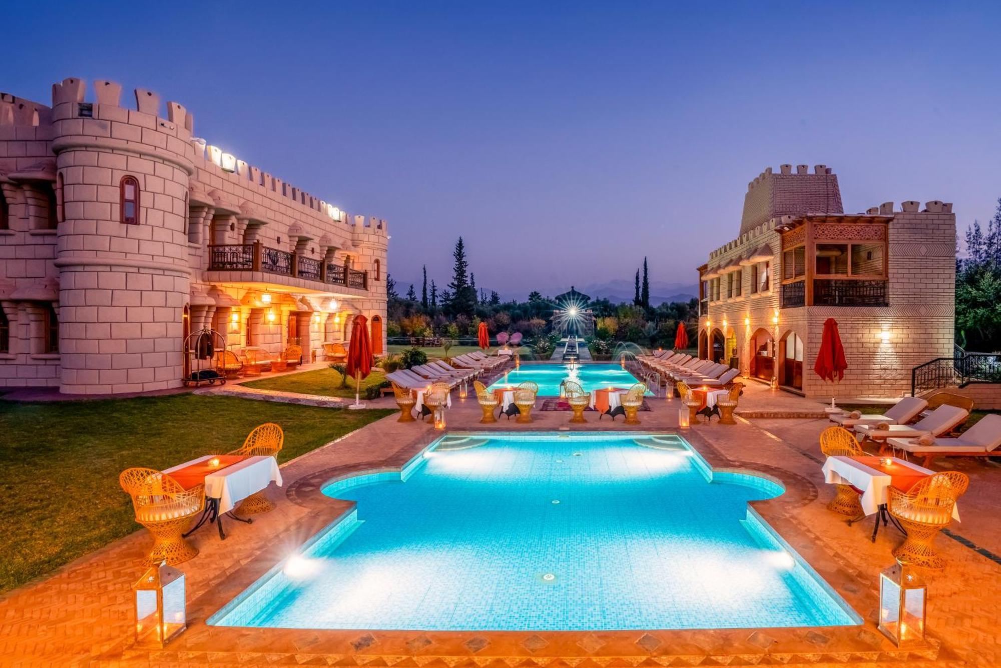 Atlas Castle Marrakech Hotell El Jem'a Ghemat Exteriör bild