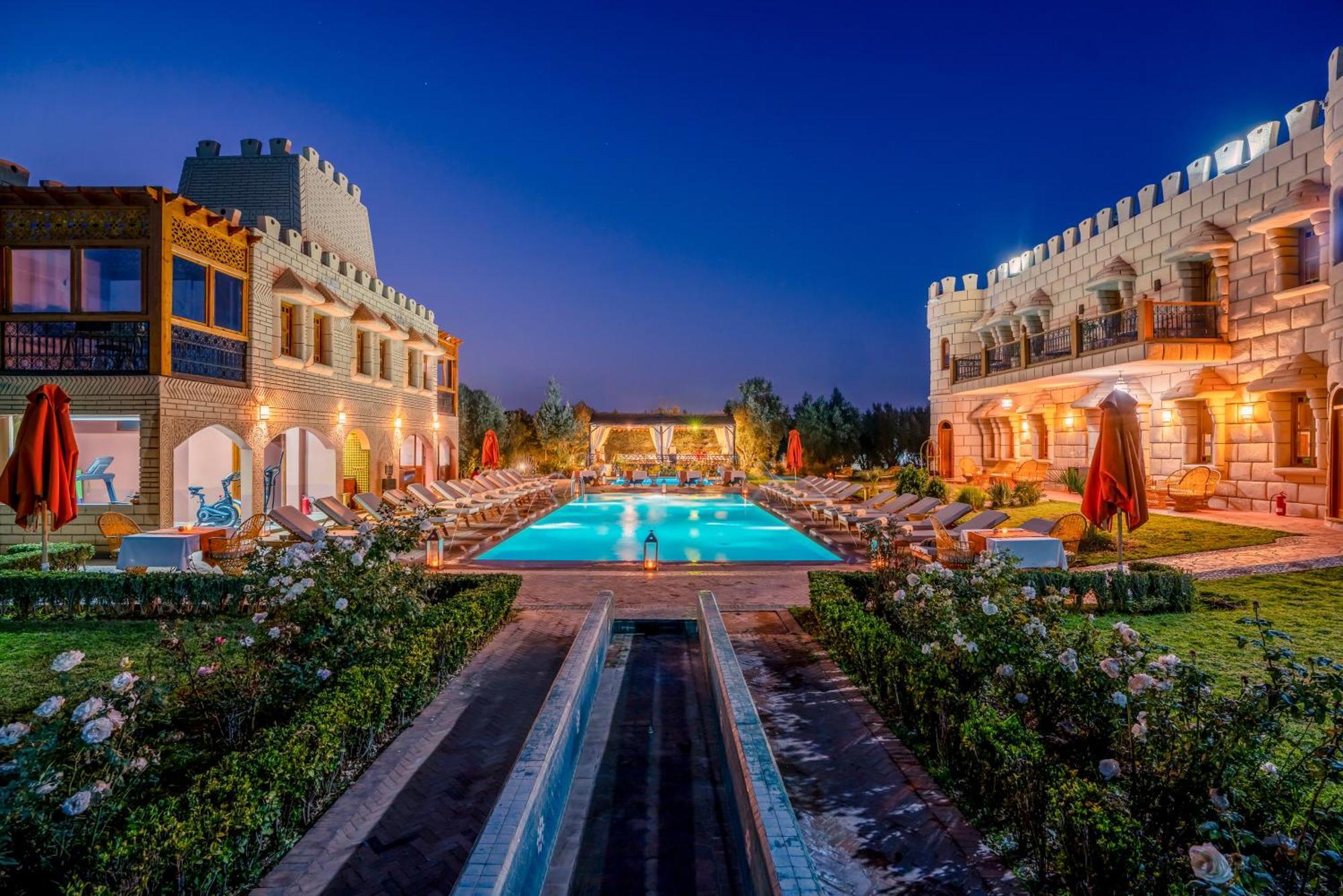Atlas Castle Marrakech Hotell El Jem'a Ghemat Exteriör bild