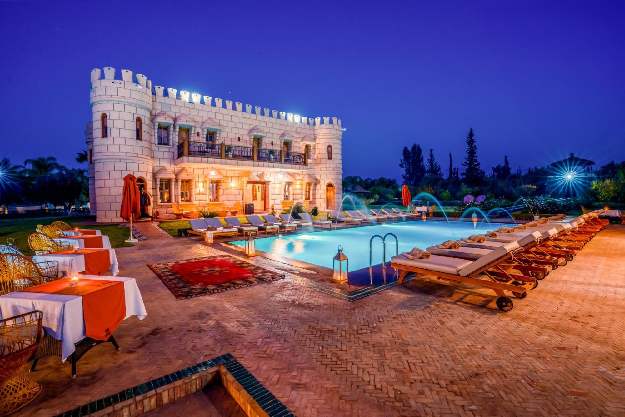 Atlas Castle Marrakech Hotell El Jem'a Ghemat Exteriör bild